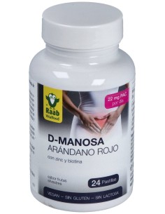 D-Mannose - Arandano Rojo 24Comp.