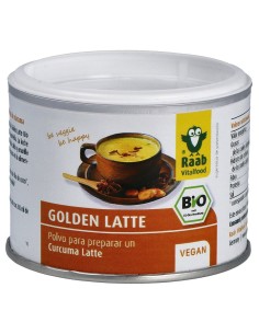 Raab Vitalfood Golden Latte Bebida De Curcuma En Polvo 70G
