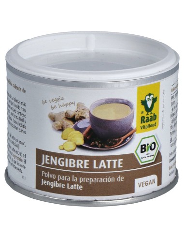Jengibre Latte Polvo 70Gr. Bio