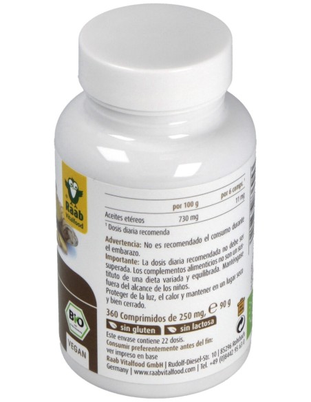 Raab Jengibre 160Comp Bio