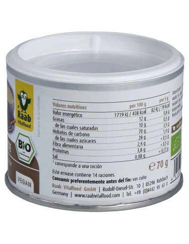 Jengibre Latte Polvo 70Gr. Bio