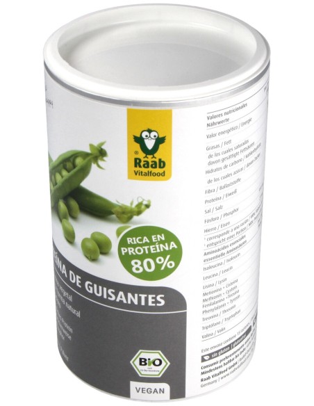 Proteina De Guisante Natural 300Gr. Bio