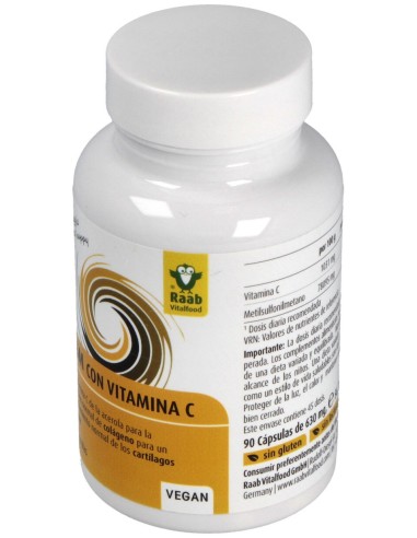 Raab Vitalfood Msm Con Vitamina C 90Caps