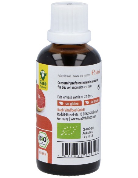 Raab Vitalfood Pomelo Extracto Pepita Bio 50Ml