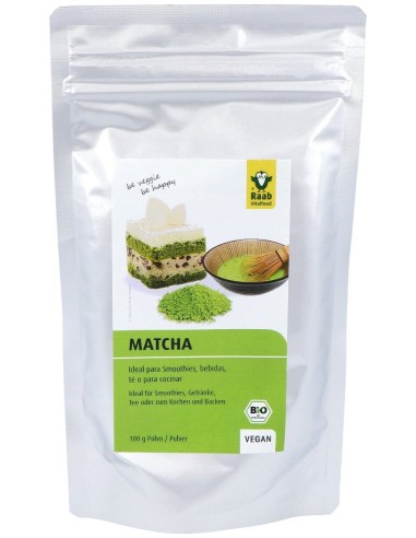 Raab Vitalfood Matcha Te Verde Basic Polvo 100G