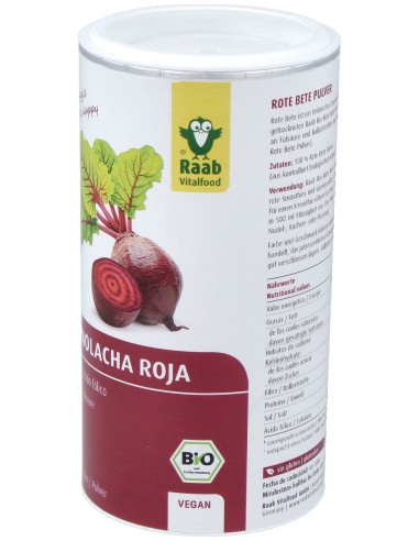 Remolacha Roja Polvo 250Gr. Bio