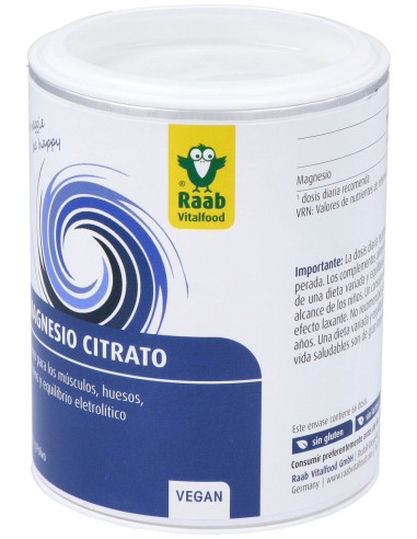 Citrato De Magnesio Polvo 200Gr.