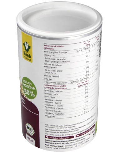 Proteina De Arroz Natural 400Gr. Bio