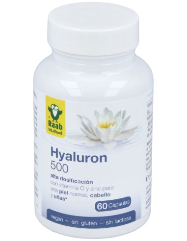 Raab Vitalfood Hyaluron 500Mg 60Caps