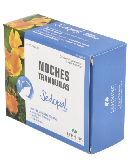 Lehning Sedopal 40 Gélules