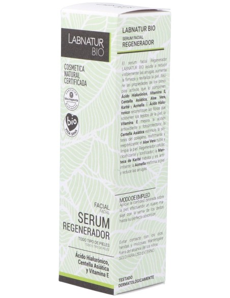 Labnatur Bio Sérum Facial Regenerador Centella Asiática 30Ml