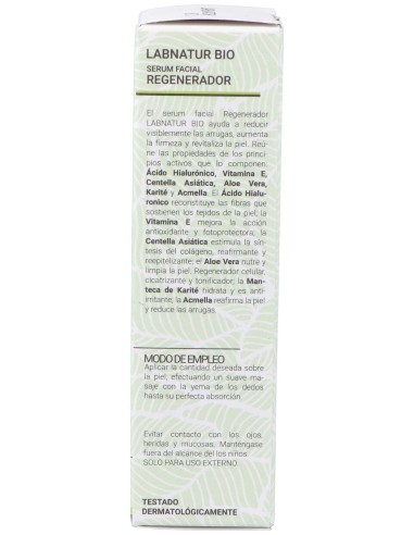 Labnatur Bio Sérum Facial Regenerador Centella...