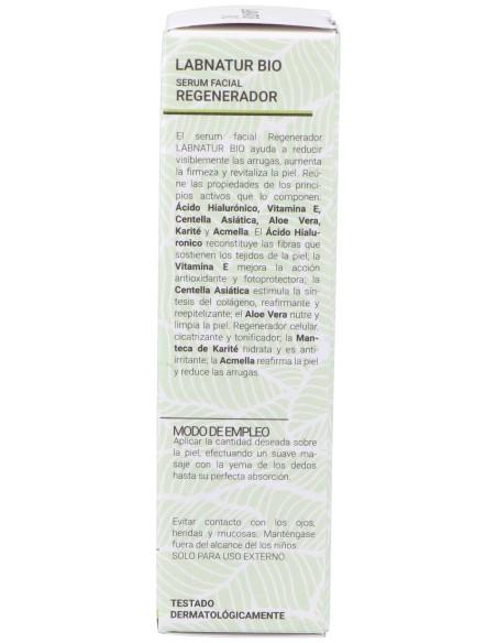 Labnatur Bio Sérum Facial Regenerador Centella Asiática 30Ml