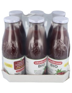 Vitalgrana Zumo De Granada Bio 6X750Ml