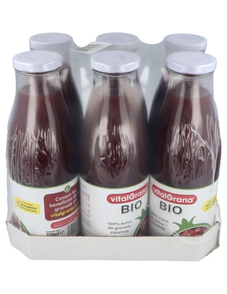 Vitalgrana Zumo De Granada Bio 6X750Ml