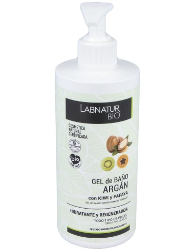 Labnatur Bio Gel De Baño Argan Kiwi Y Papaya 450Ml