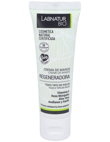 Labnatur Bio Crema De Manos Regeneradora Rosa...