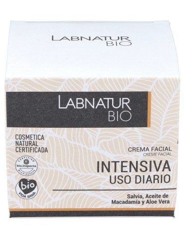 Crema Facial Intensiva Salvia Macadamia 50Ml. Bio