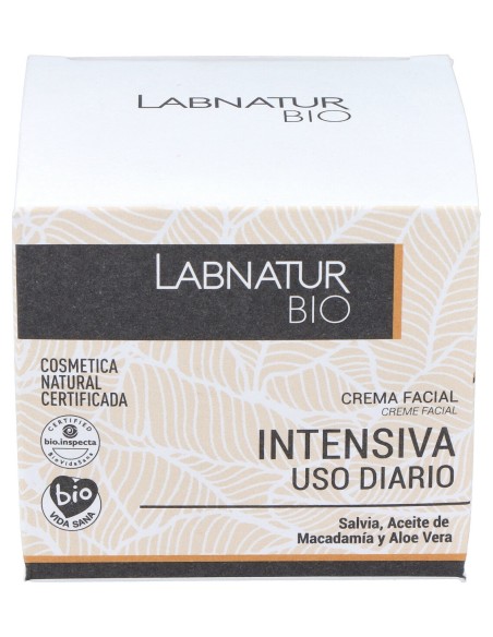 Crema Facial Intensiva Salvia Macadamia 50Ml. Bio