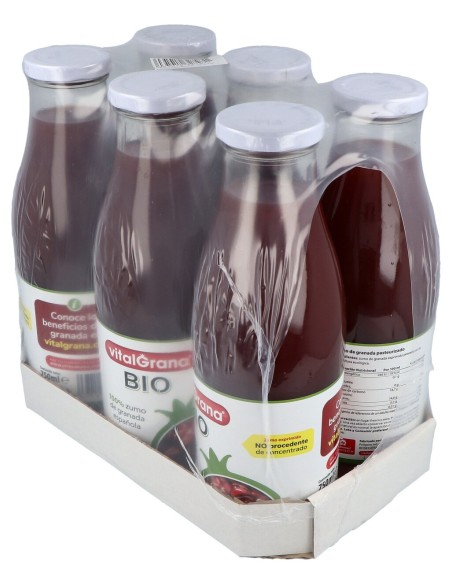 Vitalgrana Zumo De Granada Bio 6X750Ml