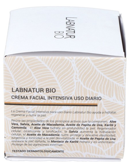 Crema Facial Intensiva Salvia Macadamia 50Ml. Bio