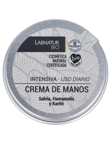 Crema De Manos Intensiva Salvia Hamamelis 50Ml Bio