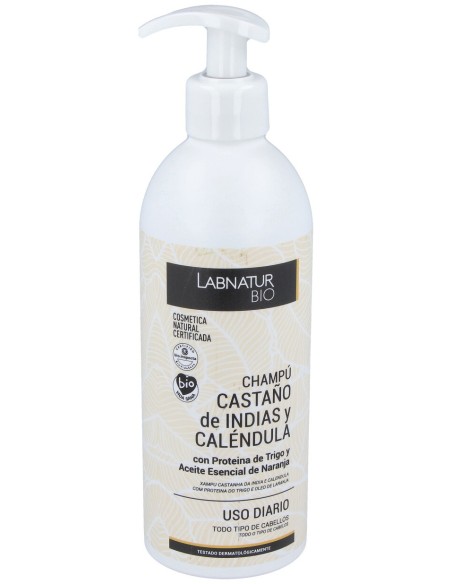 Labnatur Bio Champú Castaño De Indias Y Caléndula 450Ml