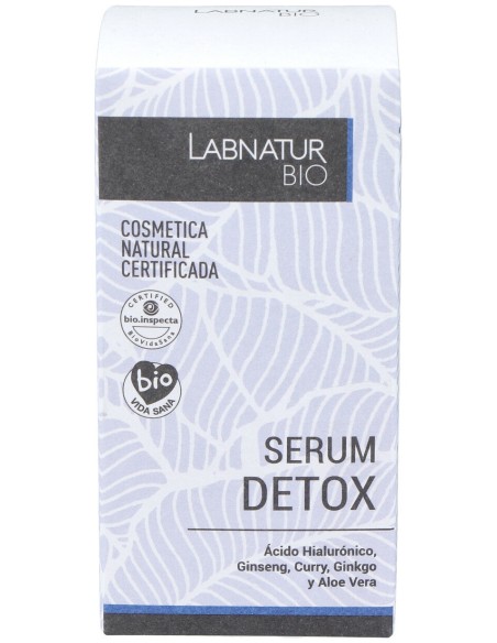 Labnatur Bio Sérum Facial Detox Ginseng Curry Ginkgo 30Ml