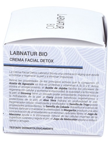 Labnatur Bio Crema Facial Detox Aguacate Jojoba...