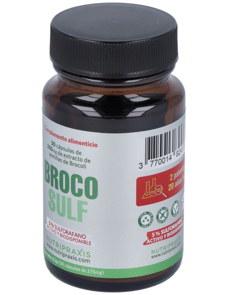 Nutripraxis Broco Sulf 30Caps