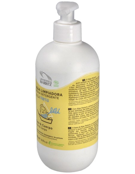 Agua Limpiadora Bebe 500Ml.