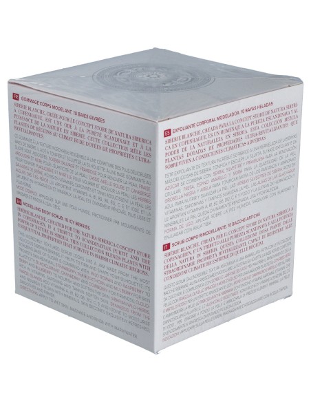 Natura Siberica Exfoliante Corporal Moldeador, 10 Bayas Del Hielo 300 Ml