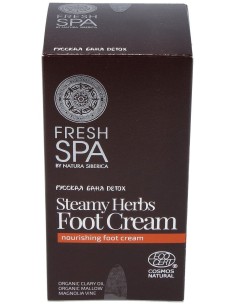 Natura Siberica Bania Fresh Spa - Crema Para Pies Steamy...