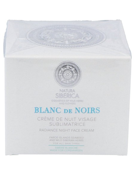 Natura Siberica Crema Facial De Noche Radiance Blanc Des Noirs 50 Ml