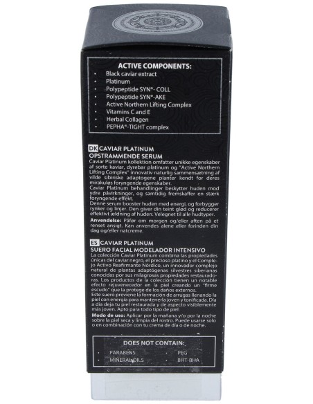 Natura Siberica Caviar Platinum Serum Facial Remodelacion Intensiva 30 Ml