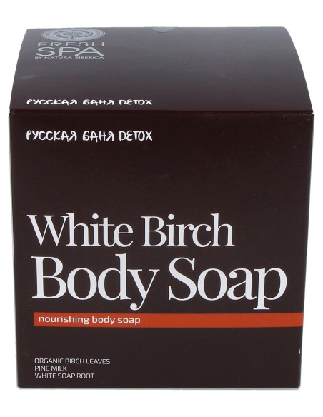 Natura Siberica Jabón Corporal Abedul Blanco Nutritivo 400Ml