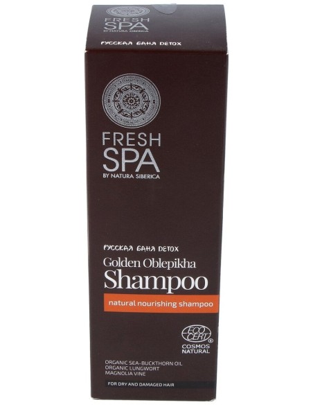 Natura Siberica Bania Fresh Spa - Champ£ Golden Oblepikha, Nutritivo 300 Ml