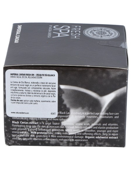 Natura Siberica Imperial Caviar Fresh Spa Crema De D¡A Blanca, Rejuvenecedora 50 Ml