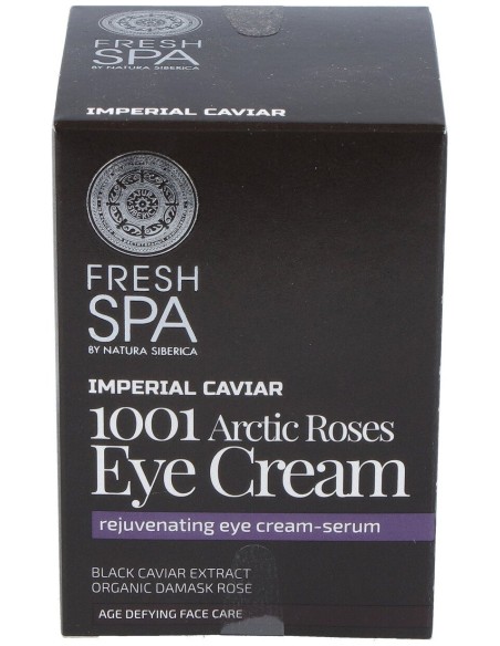 Natura Siberica Imperial Caviar Fresh Spa 1001 Rosas  Rticas, Crema-Serum Para Ojos, Rejuvenecedora 30 Ml