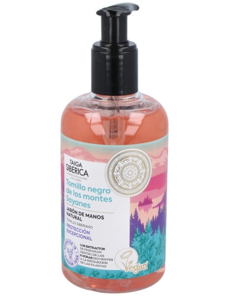 Natura Siberica Jabón Manos Natural Protección Excelente 300Ml