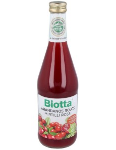 Biotta Arandanos Rojos 500Ml Bioforce