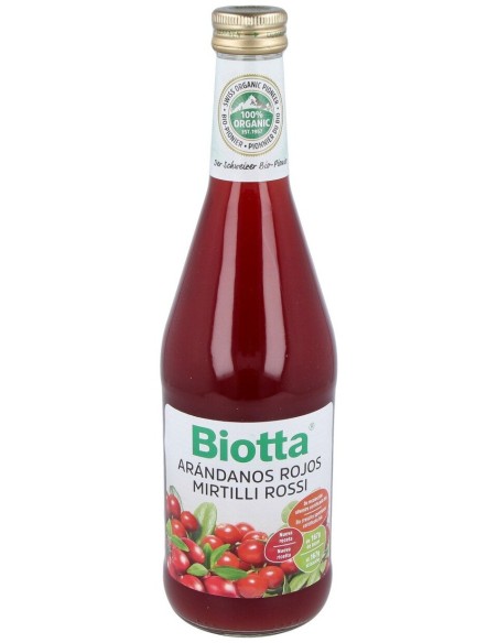 Biotta Arandanos Rojos 500Ml Bioforce