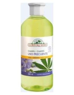 Corpore Sano Champú Uso Frecuente Lino Y Cañamo 500Ml