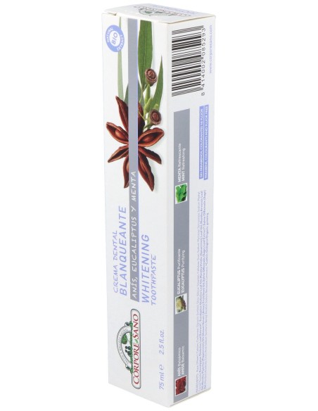 Corpore Sano Dentifrico Blanqueante Anis Eucalipto Y Menta 75Ml
