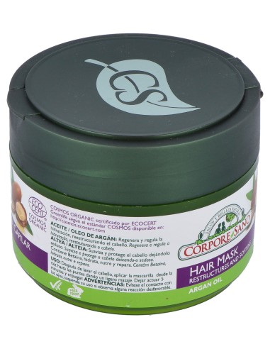 Corpore Sano Mascarilla Capilar Aceite De Argán...