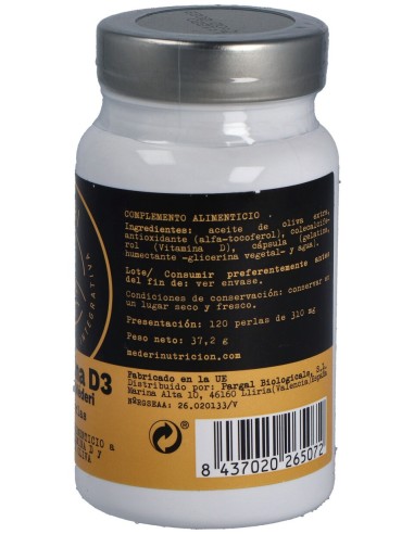 Vitamina D3 4000Ui 120 Perlas