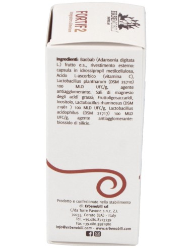 Fortif2 Compost Probiótico Geniturinario 30Cap