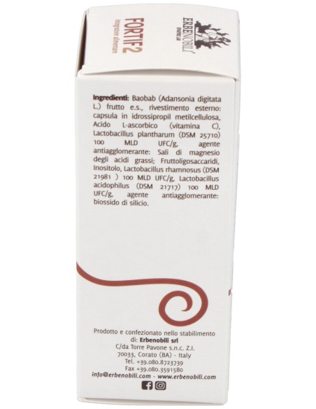 Fortif2 Compost Probiótico Geniturinario 30Cap