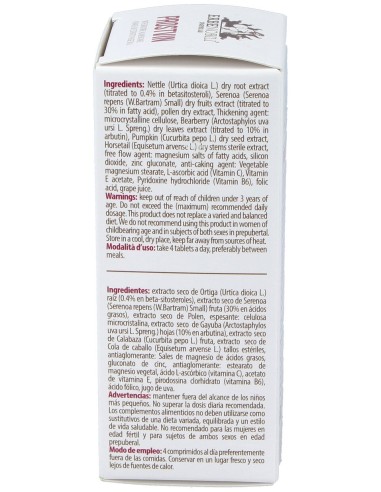 Prostvin Compost Hiperplasia Próstata 60Comp