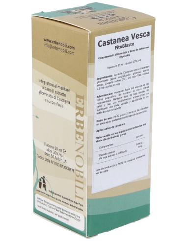 Erbenobili Castaño Yema Macerado Glicerinado 50Ml